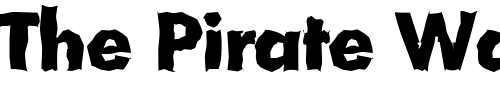 Font : PeterBeckerRandom-ExtraBold-Regular Custom Text : The Pirate Way Test your own text here Click to download or to view this font on a tshirt that can be custom printed in Bali