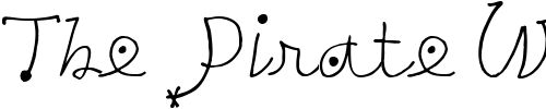 Font : Peters-Miro-Too-ITC Custom Text : The Pirate Way Test your own text here Click to download or to view this font on a tshirt that can be custom printed in Bali