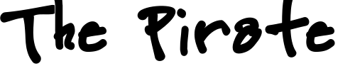 Font : PetescriptBold Custom Text : The Pirate Way Test your own text here Click to download or to view this font on a tshirt that can be custom printed in Bali