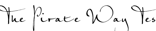 Font : PetraScriptEF-Regular Custom Text : The Pirate Way Test your own text here Click to download or to view this font on a tshirt that can be custom printed in Bali