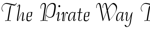 Font : Petticoat-Script-SSi Custom Text : The Pirate Way Test your own text here Click to download or to view this font on a tshirt that can be custom printed in Bali