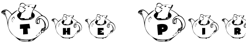 Font : Pf_tea_pot_mouse Custom Text : The Pirate Way Test your own text here Click to download or to view this font on a tshirt that can be custom printed in Bali