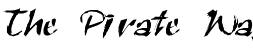 Font : Phantasia Custom Text : The Pirate Way Test your own text here Click to download or to view this font on a tshirt that can be custom printed in Bali