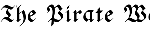 Font : PhederFrack-Bold Custom Text : The Pirate Way Test your own text here Click to download or to view this font on a tshirt that can be custom printed in Bali