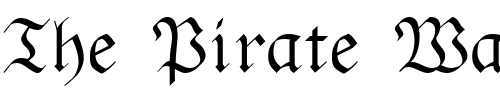 Font : PhederFrackDtsh-Regular Custom Text : The Pirate Way Test your own text here Click to download or to view this font on a tshirt that can be custom printed in Bali