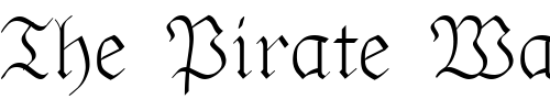 Font : PhederFrackDtshThin-Regular Custom Text : The Pirate Way Test your own text here Click to download or to view this font on a tshirt that can be custom printed in Bali