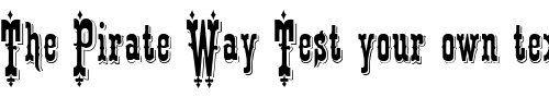 Font : Phidian Custom Text : The Pirate Way Test your own text here Click to download or to view this font on a tshirt that can be custom printed in Bali