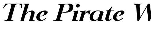 Font : PhillipBecker-Bold-Italic Custom Text : The Pirate Way Test your own text here Click to download or to view this font on a tshirt that can be custom printed in Bali