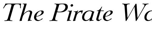 Font : PhillipBecker-Italic Custom Text : The Pirate Way Test your own text here Click to download or to view this font on a tshirt that can be custom printed in Bali