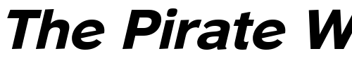 Font : Phinster-Extrabold-Italic Custom Text : The Pirate Way Test your own text here Click to download or to view this font on a tshirt that can be custom printed in Bali