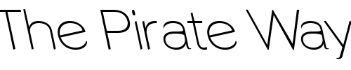 Font : PhinsterLeftyFine-Regular Custom Text : The Pirate Way Test your own text here Click to download or to view this font on a tshirt that can be custom printed in Bali