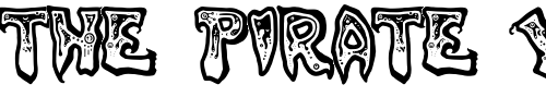 Font : Phlegmy-Kilmister Custom Text : The Pirate Way Test your own text here Click to download or to view this font on a tshirt that can be custom printed in Bali