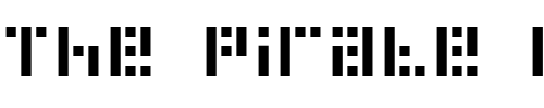 Font : PhlexSquare Custom Text : The Pirate Way Test your own text here Click to download or to view this font on a tshirt that can be custom printed in Bali
