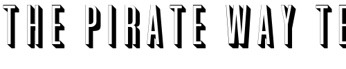 Font : Phoenix-Normal Custom Text : The Pirate Way Test your own text here Click to download or to view this font on a tshirt that can be custom printed in Bali
