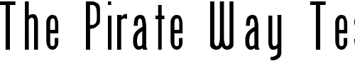 Font : Phoenix-Regular Custom Text : The Pirate Way Test your own text here Click to download or to view this font on a tshirt that can be custom printed in Bali