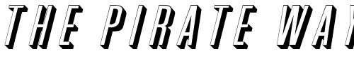 Font : Phoenix-Wide-Italic Custom Text : The Pirate Way Test your own text here Click to download or to view this font on a tshirt that can be custom printed in Bali
