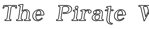 Font : Phosphorus-Iodide Custom Text : The Pirate Way Test your own text here Click to download or to view this font on a tshirt that can be custom printed in Bali
