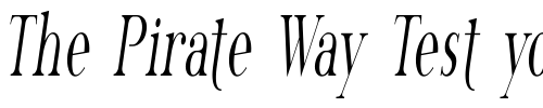 Font : Phosphorus-Trichloride Custom Text : The Pirate Way Test your own text here Click to download or to view this font on a tshirt that can be custom printed in Bali