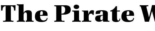 Font : Photina-MT-Ultra-Bold Custom Text : The Pirate Way Test your own text here Click to download or to view this font on a tshirt that can be custom printed in Bali
