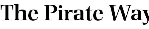 Font : PhotinaMT-SemiBold Custom Text : The Pirate Way Test your own text here Click to download or to view this font on a tshirt that can be custom printed in Bali