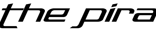 Font : Photonica Custom Text : The Pirate Way Test your own text here Click to download or to view this font on a tshirt that can be custom printed in Bali