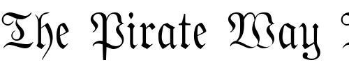 Font : Phraxtured Custom Text : The Pirate Way Test your own text here Click to download or to view this font on a tshirt that can be custom printed in Bali