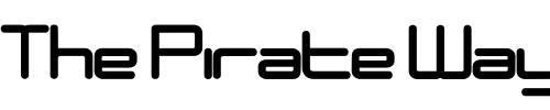 Font : PhutureODC-Black Custom Text : The Pirate Way Test your own text here Click to download or to view this font on a tshirt that can be custom printed in Bali