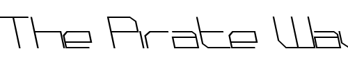 Font : PhutureSqrdClsd-A-Italic Custom Text : The Pirate Way Test your own text here Click to download or to view this font on a tshirt that can be custom printed in Bali