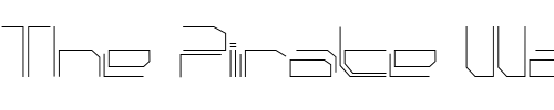 Font : PhutureSqrdOpen-Fine Custom Text : The Pirate Way Test your own text here Click to download or to view this font on a tshirt that can be custom printed in Bali