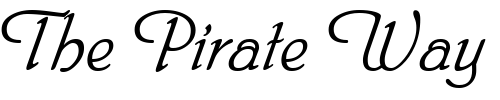 Font : Phyllis-Italic Custom Text : The Pirate Way Test your own text here Click to download or to view this font on a tshirt that can be custom printed in Bali