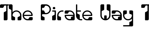 Font : PhysicsBeta Custom Text : The Pirate Way Test your own text here Click to download or to view this font on a tshirt that can be custom printed in Bali