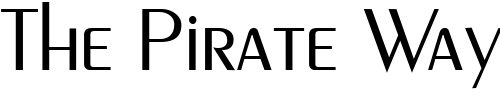 Font : Piano-Light-Regular Custom Text : The Pirate Way Test your own text here Click to download or to view this font on a tshirt that can be custom printed in Bali