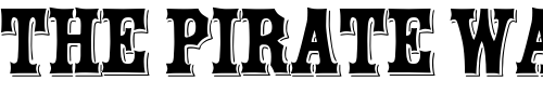 Font : Pianobar Custom Text : The Pirate Way Test your own text here Click to download or to view this font on a tshirt that can be custom printed in Bali