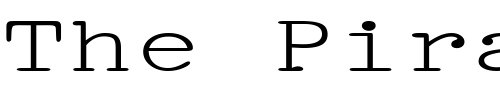 Font : PicaExtended Custom Text : The Pirate Way Test your own text here Click to download or to view this font on a tshirt that can be custom printed in Bali