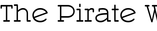 Font : Picayune-Intelligence-BT-Roman Custom Text : The Pirate Way Test your own text here Click to download or to view this font on a tshirt that can be custom printed in Bali