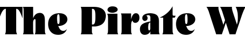Font : Pickwick-Regular Custom Text : The Pirate Way Test your own text here Click to download or to view this font on a tshirt that can be custom printed in Bali