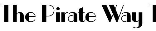 Font : PictonGraphic Custom Text : The Pirate Way Test your own text here Click to download or to view this font on a tshirt that can be custom printed in Bali