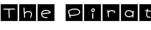 Font : Pie-Contest-BTN-Cameo-Rev Custom Text : The Pirate Way Test your own text here Click to download or to view this font on a tshirt that can be custom printed in Bali