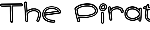 Font : Pie-Contest-BTN-Inline Custom Text : The Pirate Way Test your own text here Click to download or to view this font on a tshirt that can be custom printed in Bali