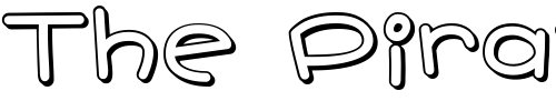 Font : Pie-Contest-BTN-Shadow Custom Text : The Pirate Way Test your own text here Click to download or to view this font on a tshirt that can be custom printed in Bali