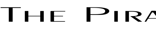 Font : PigNoseTyp-Ex Custom Text : The Pirate Way Test your own text here Click to download or to view this font on a tshirt that can be custom printed in Bali