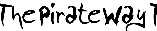 Font : Pigae Custom Text : The Pirate Way Test your own text here Click to download or to view this font on a tshirt that can be custom printed in Bali