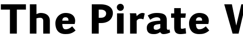 Font : Pigiarniq-Heavy Custom Text : The Pirate Way Test your own text here Click to download or to view this font on a tshirt that can be custom printed in Bali