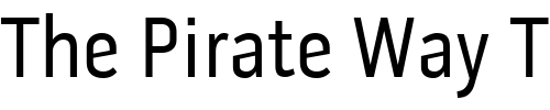 Font : PillGothic300mg-Regular Custom Text : The Pirate Way Test your own text here Click to download or to view this font on a tshirt that can be custom printed in Bali