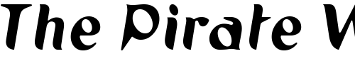 Font : Pilot-2TI Custom Text : The Pirate Way Test your own text here Click to download or to view this font on a tshirt that can be custom printed in Bali