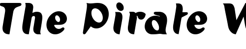 Font : Pilot-TU Custom Text : The Pirate Way Test your own text here Click to download or to view this font on a tshirt that can be custom printed in Bali