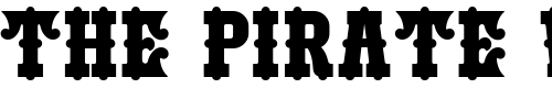 Font : PilotPointWBW Custom Text : The Pirate Way Test your own text here Click to download or to view this font on a tshirt that can be custom printed in Bali