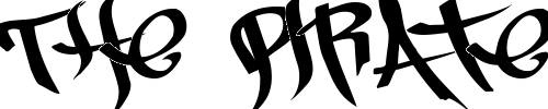 Font : PilotRase-1 Custom Text : The Pirate Way Test your own text here Click to download or to view this font on a tshirt that can be custom printed in Bali