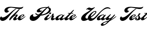 Font : Pilsner-Regular-LHF Custom Text : The Pirate Way Test your own text here Click to download or to view this font on a tshirt that can be custom printed in Bali