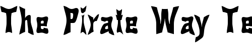 Font : Pinch-Drunk Custom Text : The Pirate Way Test your own text here Click to download or to view this font on a tshirt that can be custom printed in Bali